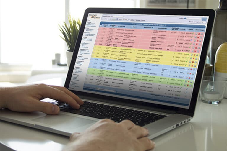 Afbeelding rittensysteem